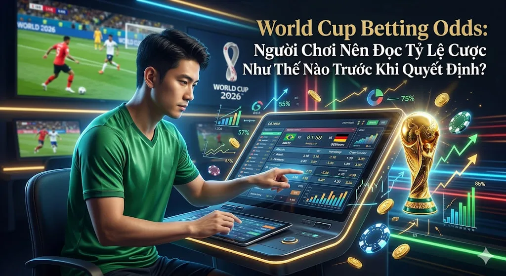 World Cup Betting Odds: Người Chơi Nên Đọc Tỷ Lệ Cược Như Thế Nào Trước Khi Quyết Định?