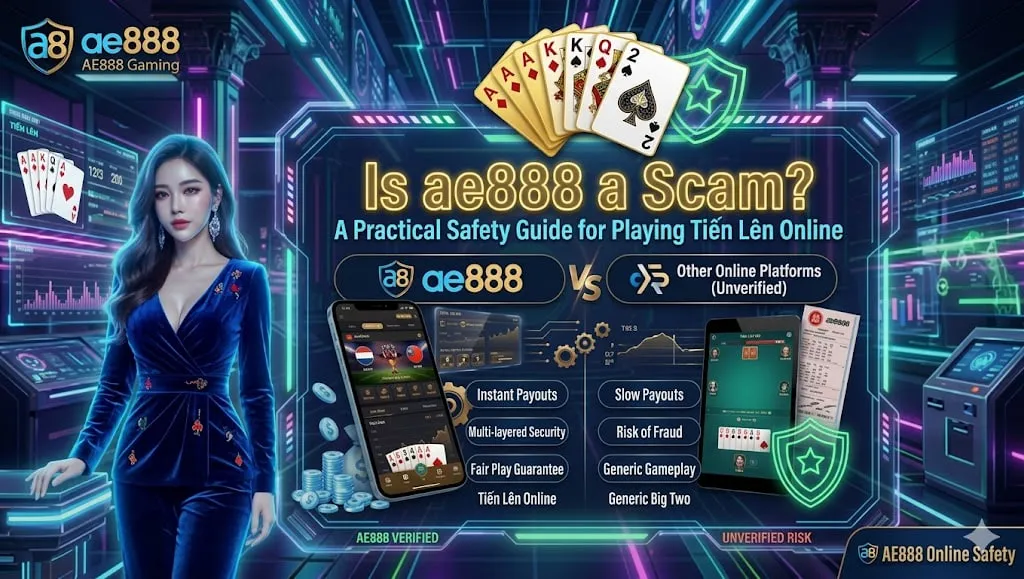 AE888 Có Đáng Tin Khi Chơi Tiến Lên Online Không? Những Điều Người Chơi Nên Kiểm Tra Trước