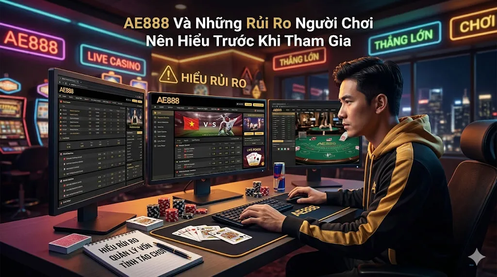 AE888 Và Những Rủi Ro Người Chơi Nên Hiểu Trước Khi Tham Gia