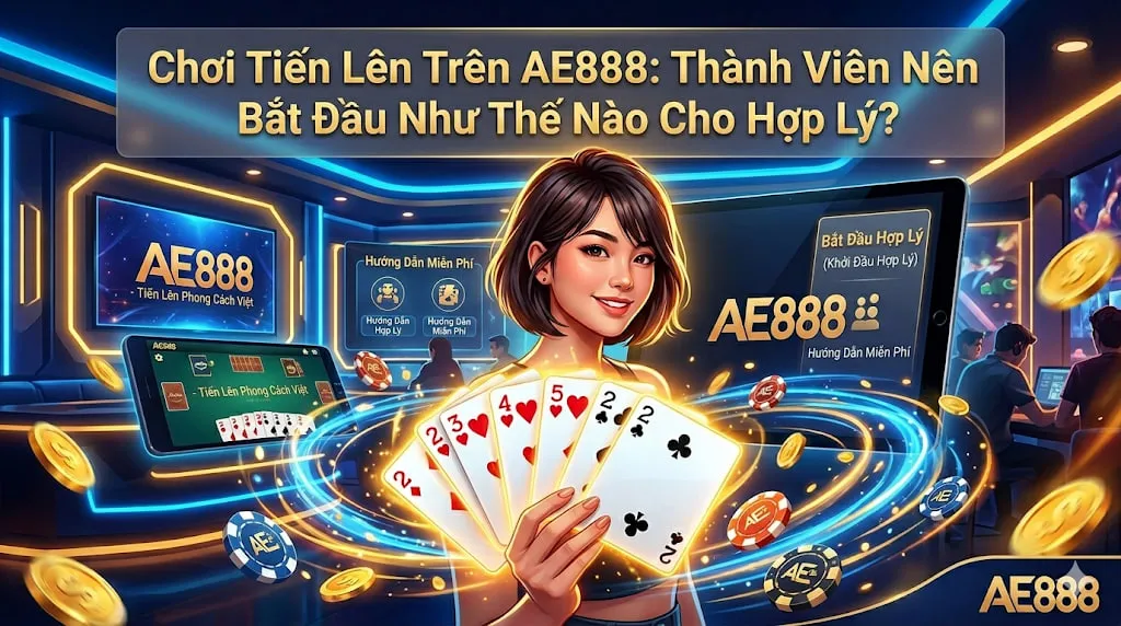 Chơi Tiến Lên Trên AE888: Thành Viên Nên Bắt Đầu Như Thế Nào Cho Hợp Lý?
